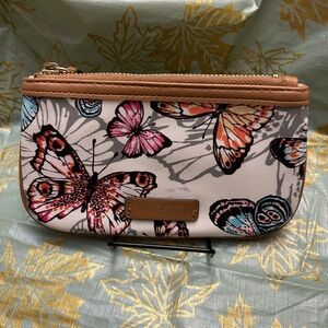 Rosetti Multicolor Butterfly Coin Purse